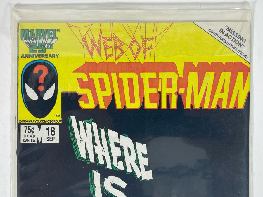 Marvel Web Of Spider-Man #18 Comic Book [Photo 2]