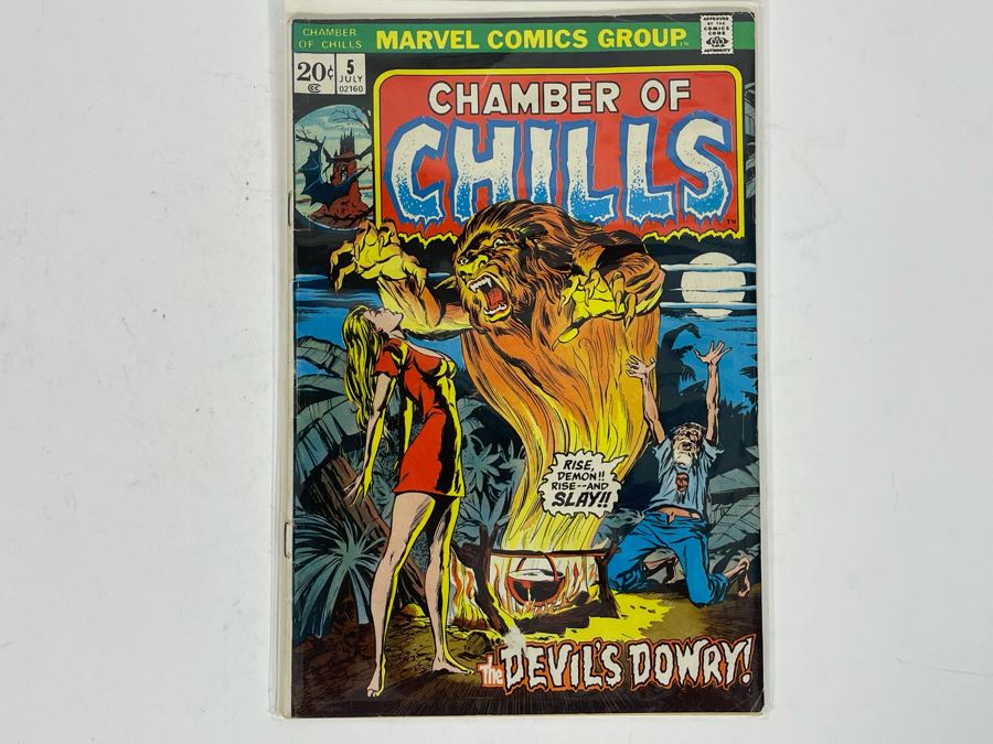 Marvel Chamber Of Chills #5 Comic Book [Photo 2]