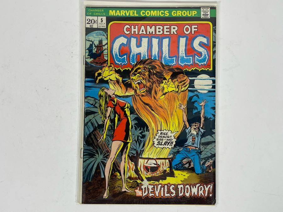 Marvel Chamber Of Chills #5 Comic Book