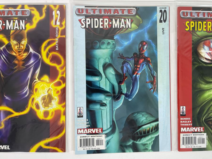 Marvel Ultimate Spider-Man #12,20,22 Comic Books [Photo 4]