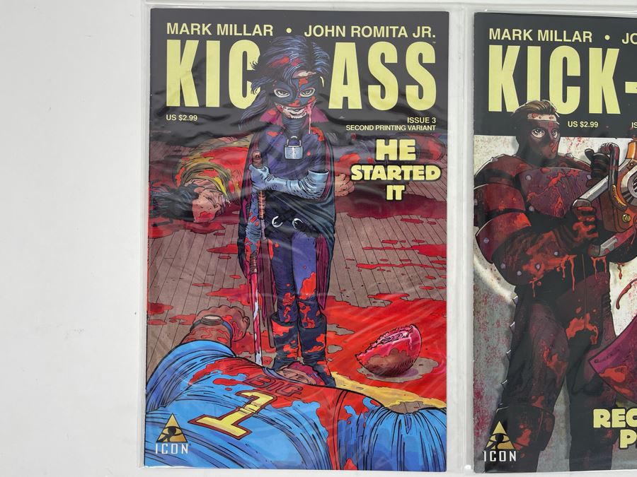 Kick-Ass #3,4,6 Comic Books [Photo 3]