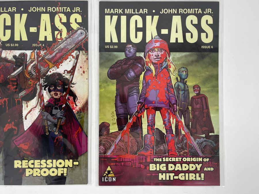 Kick-Ass #3,4,6 Comic Books [Photo 5]