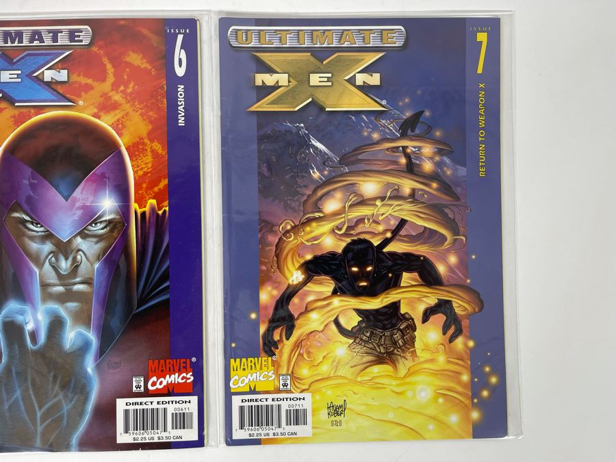 Ultimate X-Men #5,6,7 Comic Books [Photo 5]