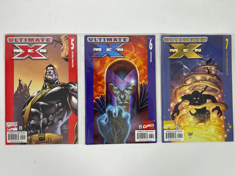 Ultimate X-Men #5,6,7 Comic Books [Photo 2]