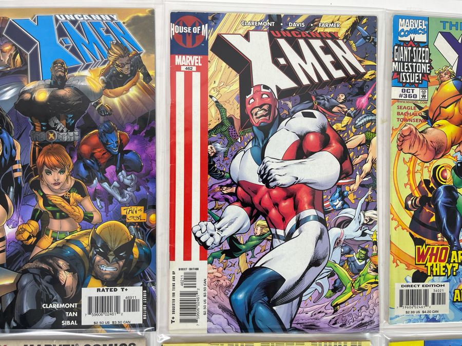 Eight Marvel Uncanny X-Men Comic Books [Photo 4]