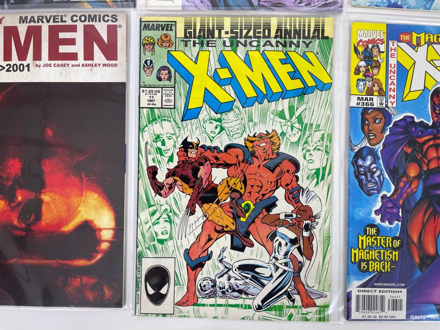 Eight Marvel Uncanny X-Men Comic Books [Photo 8]