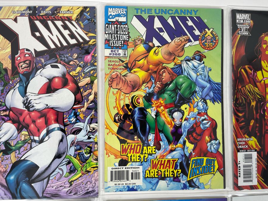 Eight Marvel Uncanny X-Men Comic Books [Photo 5]