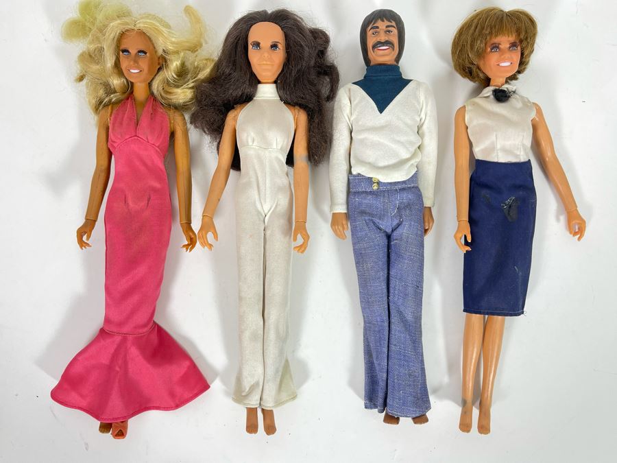 Four Vintage Seventies MEGO Action Figures Dolls Including Suzanne Somers Chrissy Three’s Company And Sonny Bono From Sonny And Cher [Photo 4]