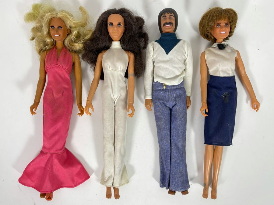 Four Vintage Seventies MEGO Action Figures Dolls Including Suzanne Somers Chrissy Three’s Company And Sonny Bono From Sonny And Cher [Photo 3]