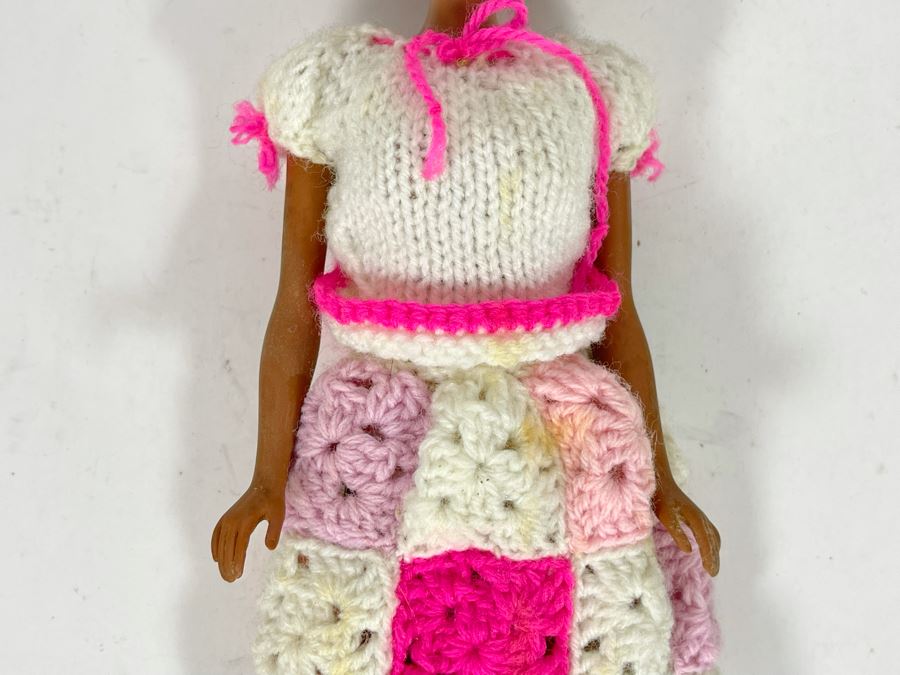 Vintage Julia Barbie Doll Marked C 1966 Mattel Inc Us Patented US Pat Pend Made In Japan [Photo 5]