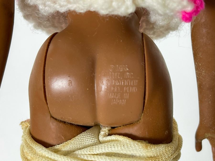 Vintage Julia Barbie Doll Marked C 1966 Mattel Inc Us Patented US Pat Pend Made In Japan [Photo 12]