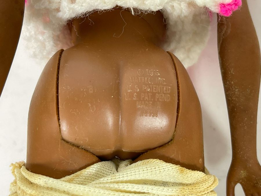 Vintage Julia Barbie Doll Marked C 1966 Mattel Inc Us Patented US Pat Pend Made In Japan [Photo 9]