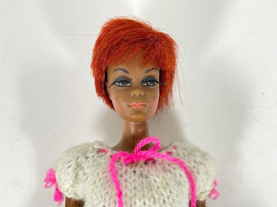 Vintage Julia Barbie Doll Marked C 1966 Mattel Inc Us Patented US Pat ...