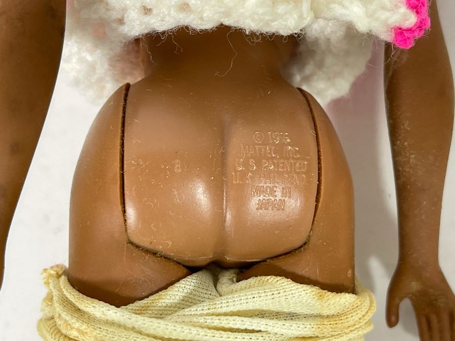 Vintage Julia Barbie Doll Marked C 1966 Mattel Inc Us Patented US Pat Pend Made In Japan [Photo 8]