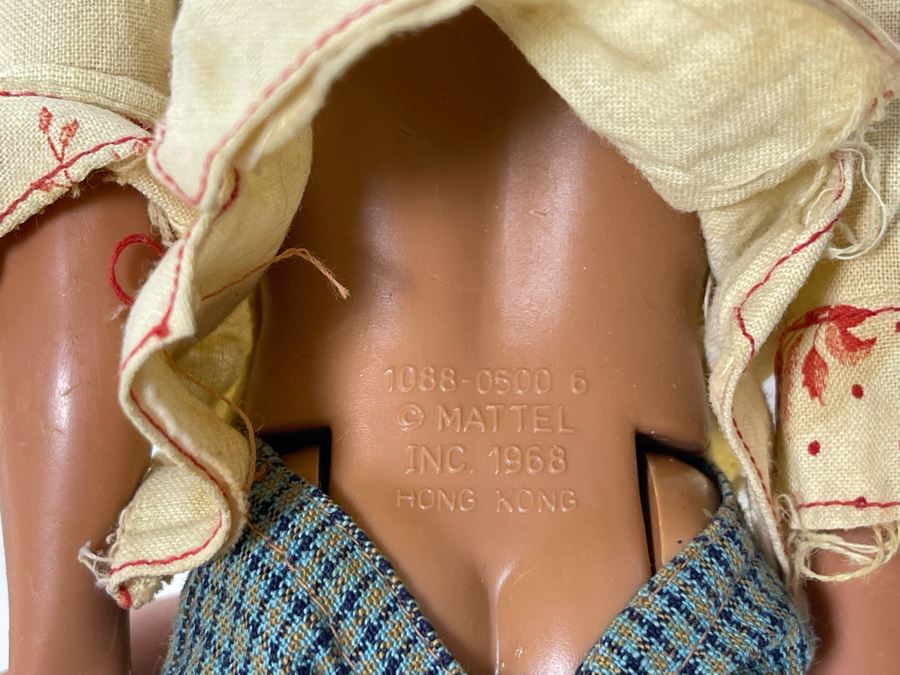 Three Vintage Early Sixties Ken Barbie Dolls Marked (2) 1088-0500 5 C Mattel Inc 1968 Hong Kong And (1) 1088-0500 6 C Mattel Inc 1968 Hong Kong [Photo 11]