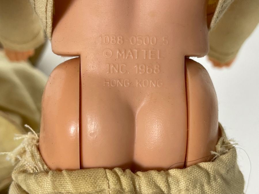 Three Vintage Early Sixties Ken Barbie Dolls Marked (2) 1088-0500 5 C Mattel Inc 1968 Hong Kong And (1) 1088-0500 6 C Mattel Inc 1968 Hong Kong [Photo 12]
