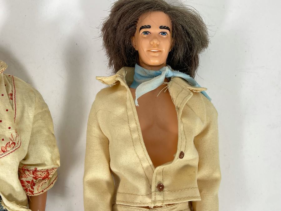 Three Vintage Early Sixties Ken Barbie Dolls Marked (2) 1088-0500 5 C Mattel Inc 1968 Hong Kong And (1) 1088-0500 6 C Mattel Inc 1968 Hong Kong [Photo 8]