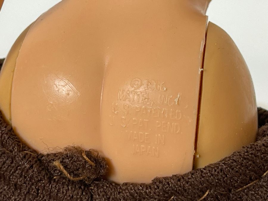 Collection Of Six Early Mattel Barbie Dolls: Marked (4) C 1966 Mattel Inc US Patented US Pat Pend Made In Japan And (2) Midge C 1962 Barbie C 1958 By Mattel Inc Patented [Photo 13]