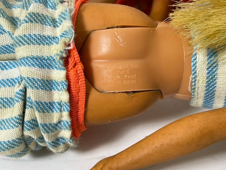 Collection Of Nine Mattel Barbie Dolls: (3) Marked Skipper C 1963 Mattel, Inc - See Photos For Markings [Photo 16]