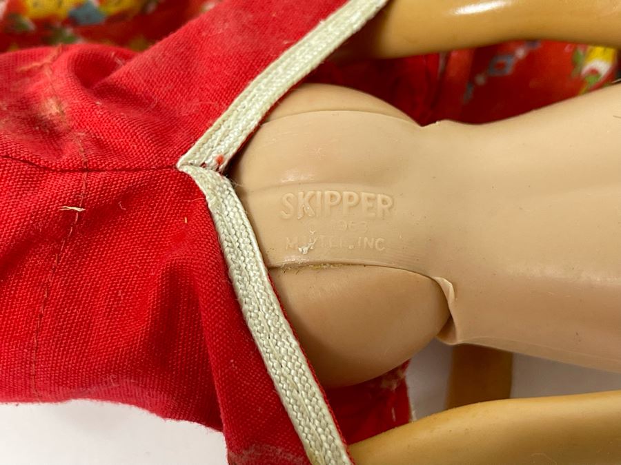 Collection Of Nine Mattel Barbie Dolls: (3) Marked Skipper C 1963 Mattel, Inc - See Photos For Markings [Photo 14]