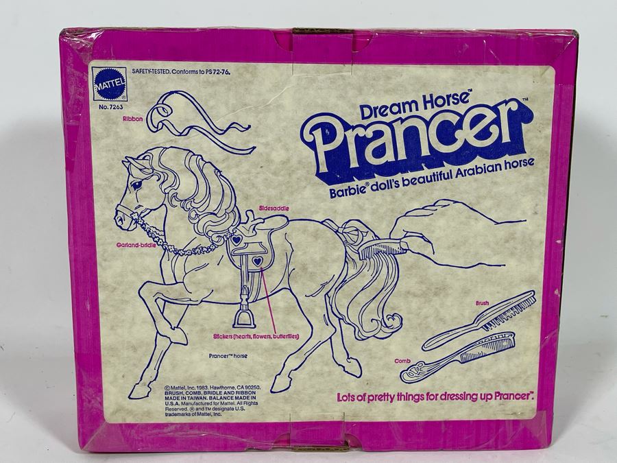 Vintage 1983 New Old Stock Barbie Dream Arabian Horse Prancer [Photo 4]