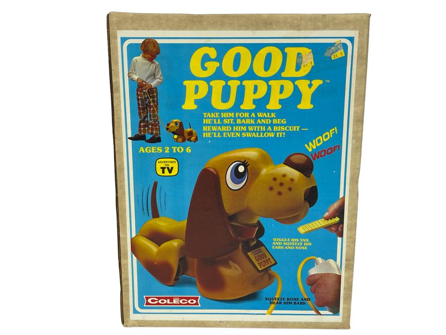 Vintage 1978 New Old Stock Coleco Good Puppy Robot Dog [Photo 1]