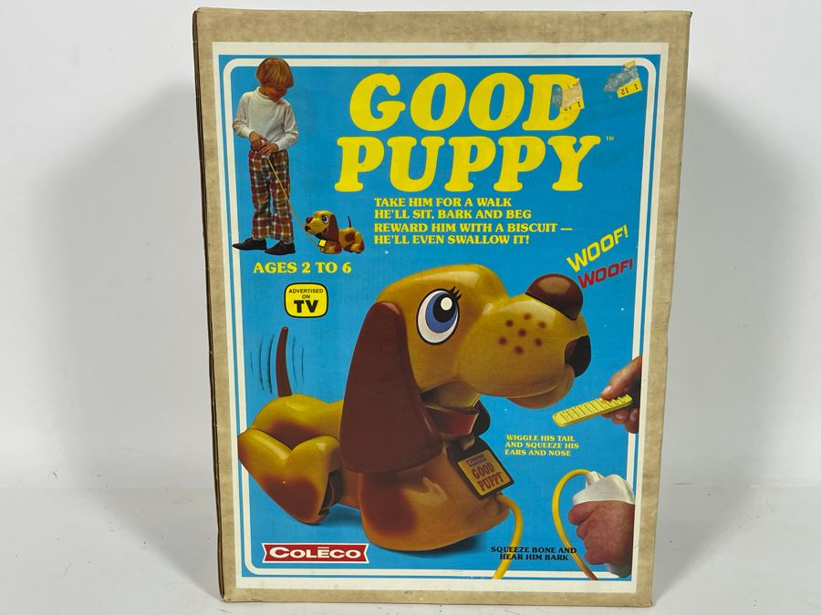 Vintage 1978 New Old Stock Coleco Good Puppy Robot Dog [Photo 3]