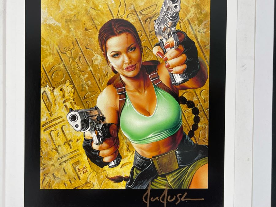 Pair Of Hand Signed Joe Jusko Prints 6.5 X 8.5 [Photo 3]