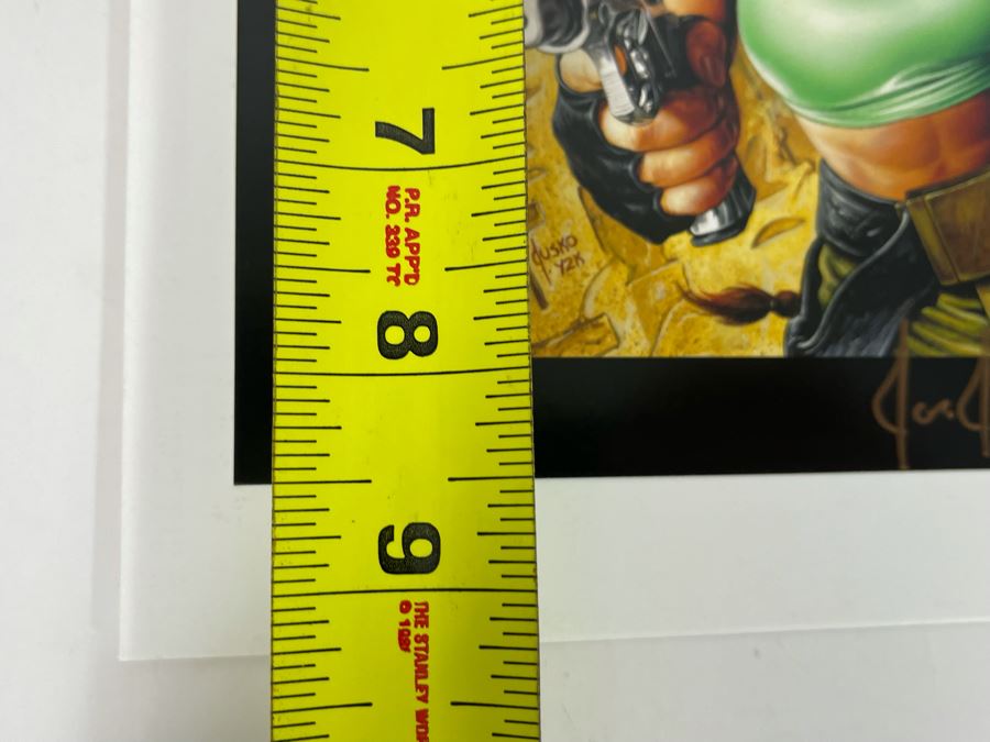 Pair Of Hand Signed Joe Jusko Prints 6.5 X 8.5 [Photo 8]