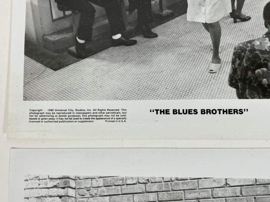 Set Of Four Blues Brothers 1980 Movie B&W Promotional Photographs 10 X 8 [Photo 4]