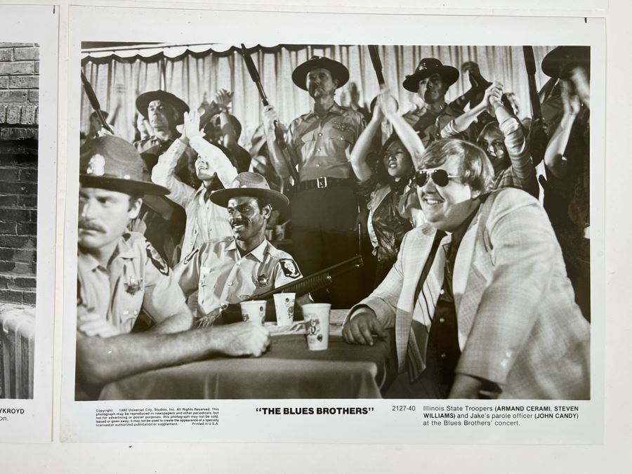 Set Of Four Blues Brothers 1980 Movie B&W Promotional Photographs 10 X 8 [Photo 9]