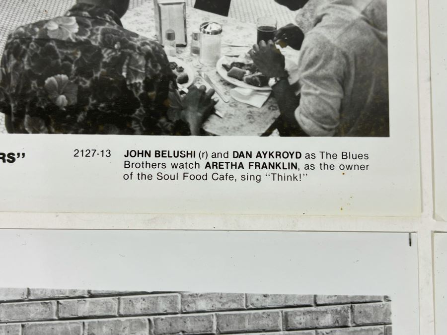 Set Of Four Blues Brothers 1980 Movie B&W Promotional Photographs 10 X 8 [Photo 5]