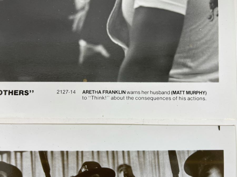 Set Of Four Blues Brothers 1980 Movie B&W Promotional Photographs 10 X 8 [Photo 8]