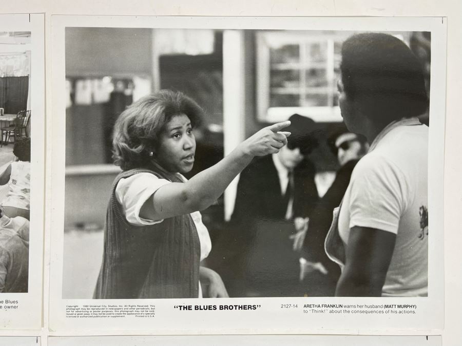 Set Of Four Blues Brothers 1980 Movie B&W Promotional Photographs 10 X 8 [Photo 7]