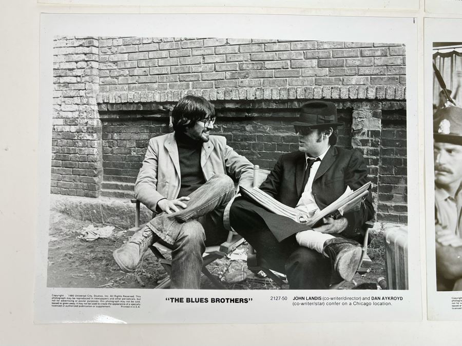 Set Of Four Blues Brothers 1980 Movie B&W Promotional Photographs 10 X 8 [Photo 11]