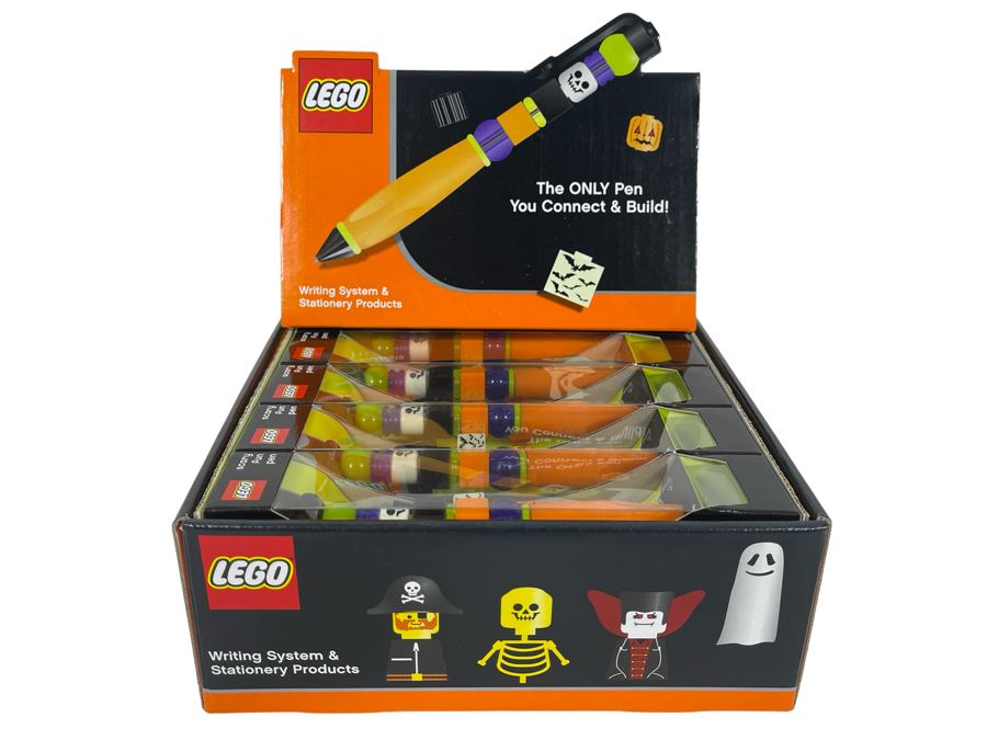 LEGO Scary Fun Pens Merchandiser Pen Set 2004 12 Pens Total [Photo 1]