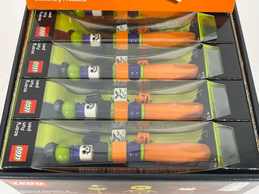 LEGO Scary Fun Pens Merchandiser Pen Set 2004 12 Pens Total [Photo 4]
