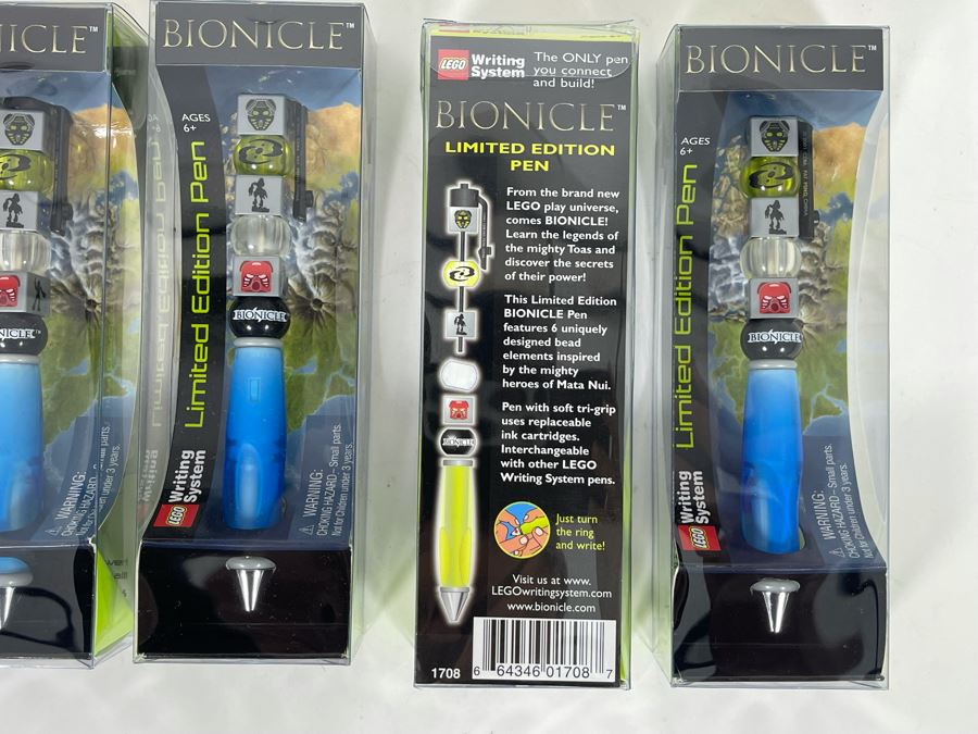 Set Of Four LEGO Bionicle Limited Edition Pens [Photo 6]