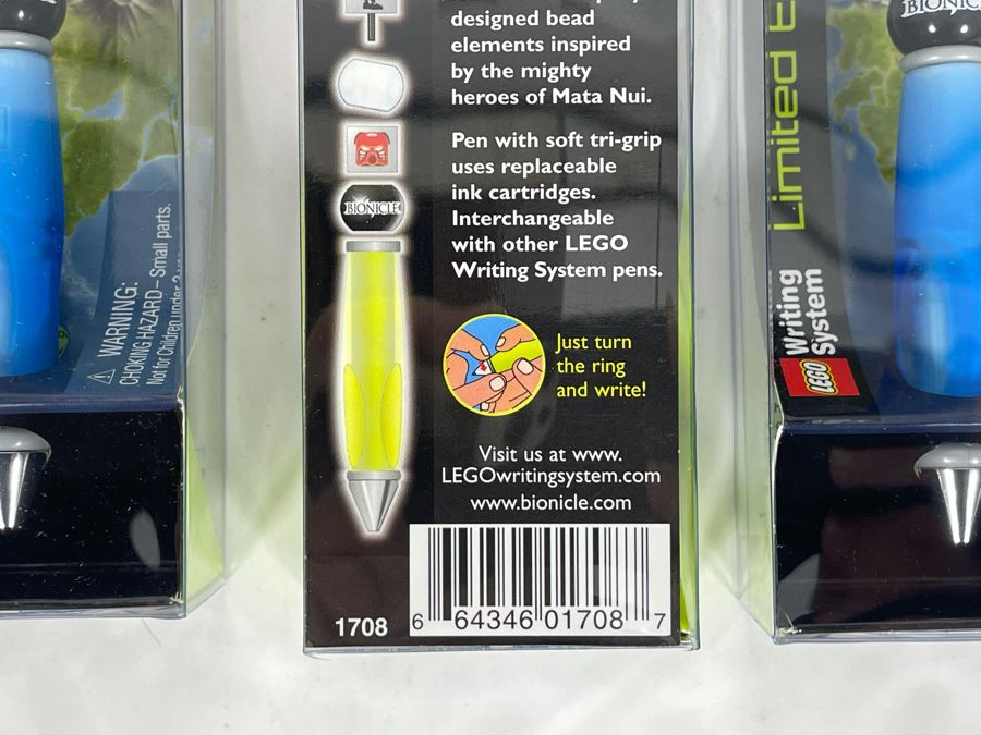 Set Of Four LEGO Bionicle Limited Edition Pens [Photo 8]