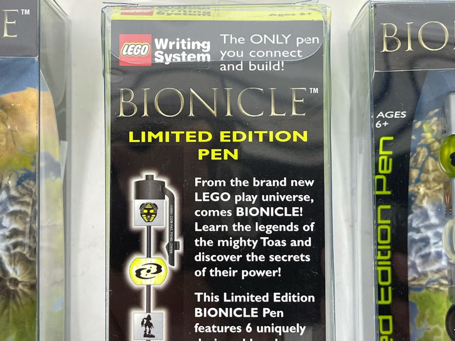 Set Of Four LEGO Bionicle Limited Edition Pens [Photo 7]