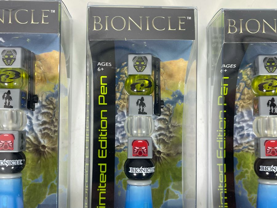 Set Of Four LEGO Bionicle Limited Edition Pens [Photo 3]