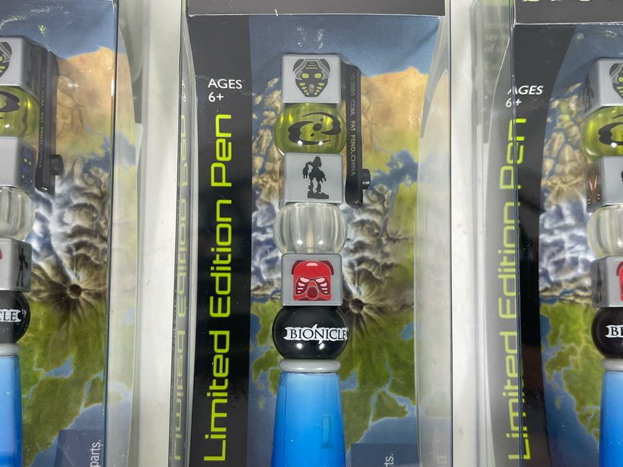 Set Of Four LEGO Bionicle Limited Edition Pens [Photo 4]