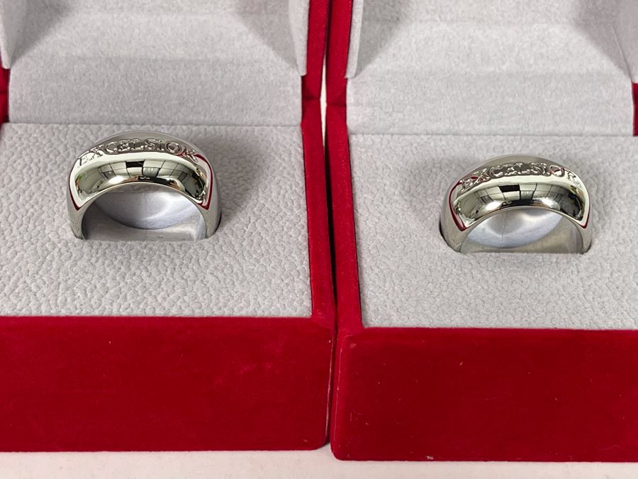 Pair Of New Stan Lee Excelsior Rings [Photo 4]