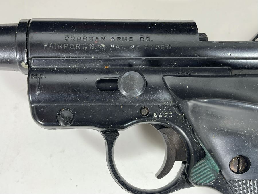 Collectible Vintage Crosman Mark II Pellgun Target Pistol BB Gun With Original Box [Photo 5]