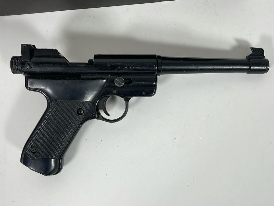 Collectible Vintage Crosman Mark II Pellgun Target Pistol BB Gun With Original Box [Photo 8]