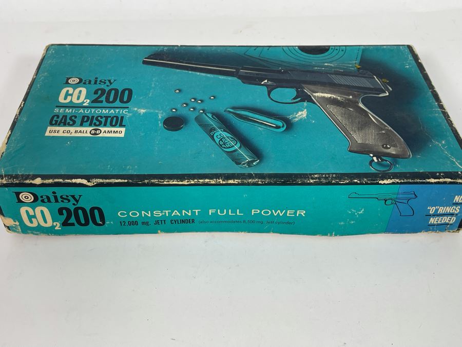 Collectible Vintage Daisy CO2 200 Semi-Automatic Gas Pistol With Original Box [Photo 12]