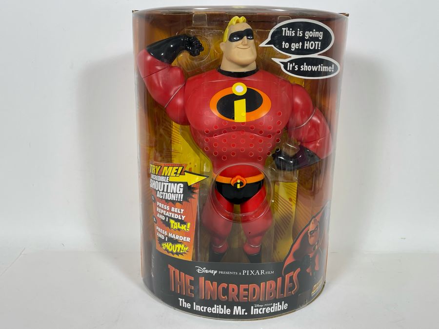 Disney The Incredibles  The Incredible Mr. Incredible New In Box 2004 Hasbro 10.5 X 14.5 [Photo 3]