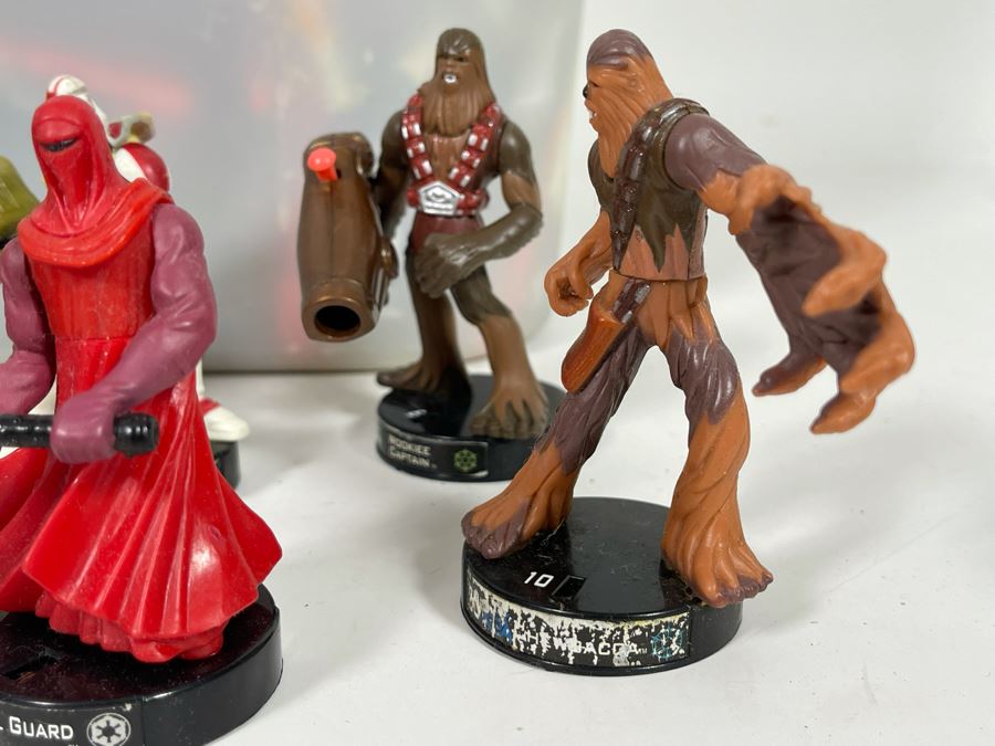 Huge Lot Of LFL Hasbro Attacktix Battle Masters Figures Star Wars Transformers Over 190 Figures In Bin Approximately 190 Figures [Photo 8]