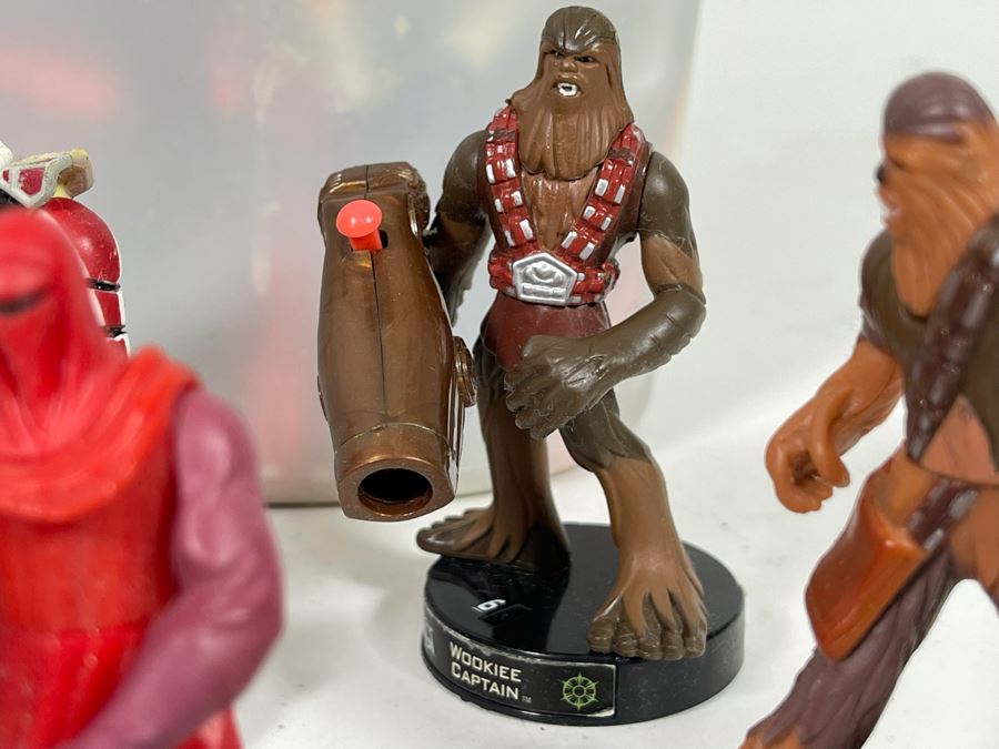 Huge Lot Of LFL Hasbro Attacktix Battle Masters Figures Star Wars Transformers Over 190 Figures In Bin Approximately 190 Figures [Photo 9]