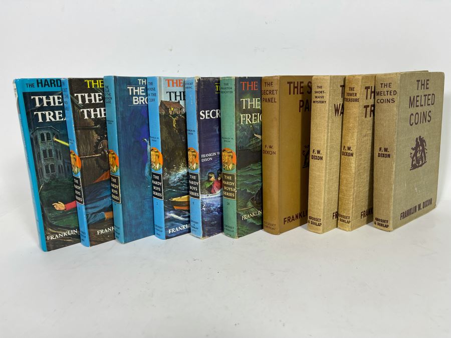 Collection Of Ten The Hardy Boys Franklin W. Dixon Books [Photo 24]